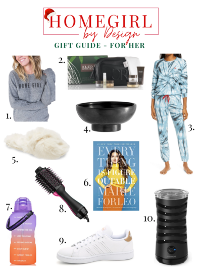 Holiday Gift Guide for Her, 2020.
